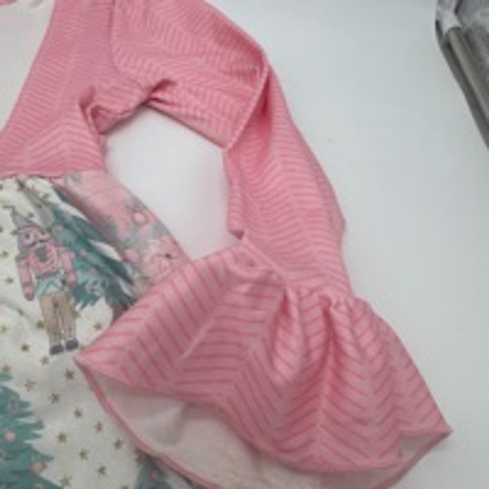 Christmas NUTCRACKER Dress Size 7 Pink Multi-color - Picture 4 of 8